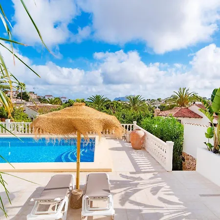 Villa Casa Benissima - With Large Swimming Pool And Sea View - Benissa