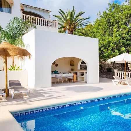 Casa Benissima - With Large Swimming Pool And Sea View - Villa Benissa