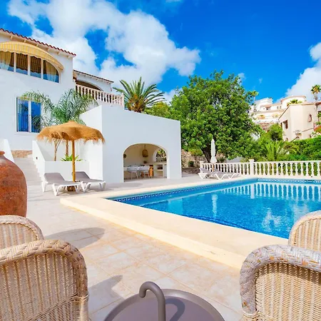 Casa Benissima - With Large Swimming Pool And Sea View - Villa Benissa