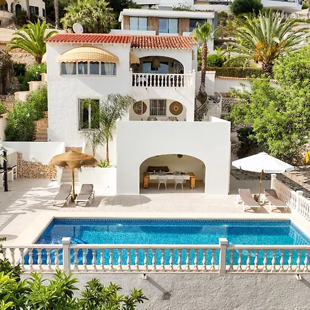 Villa Casa Benissima - With Large Swimming Pool And Sea View - Benissa